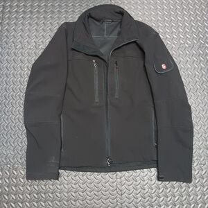 🇩🇪 Wellensteyn Men's Alpinieri Jacket Black XL Moto Jacket Windbreaker